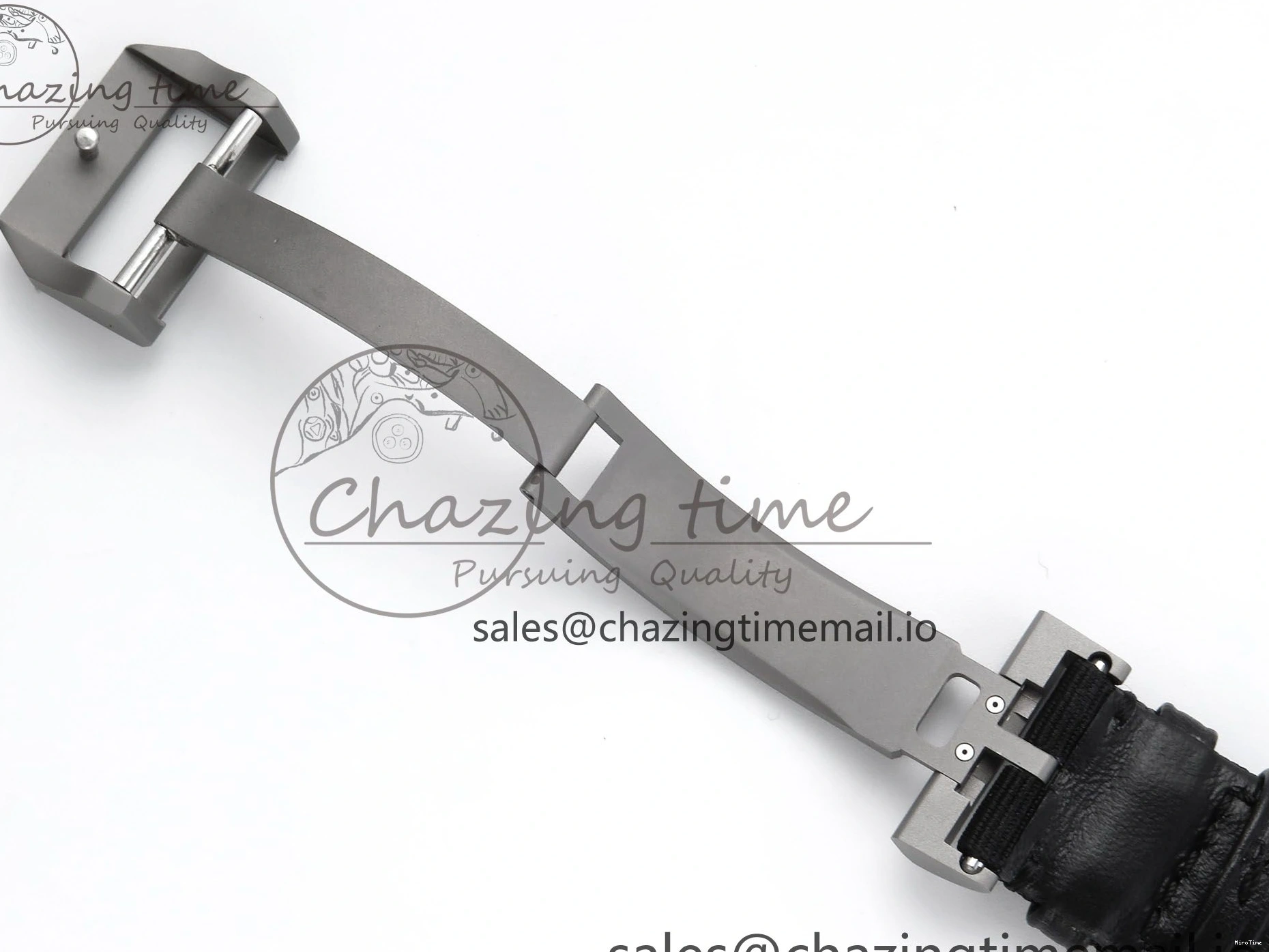 MIROTIME 0326 Durable Pilot Top Gun IW326901 M+F 1:1 Best Edition Black Dial on Black Nylon Strap MY 7003